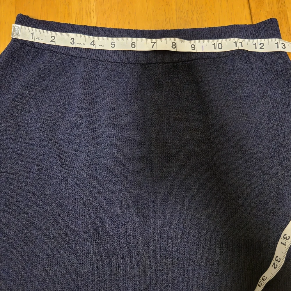 St. John Blue Pencil Skirt‎ Knee-Length